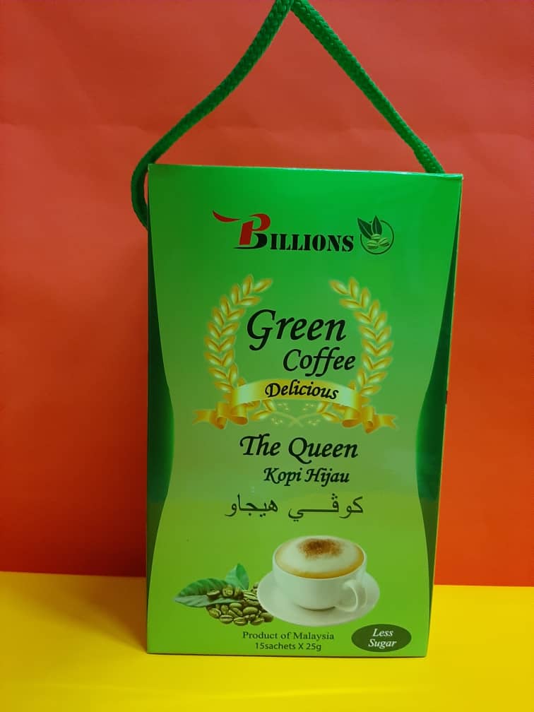 BILLIONS GREEN COFFEE