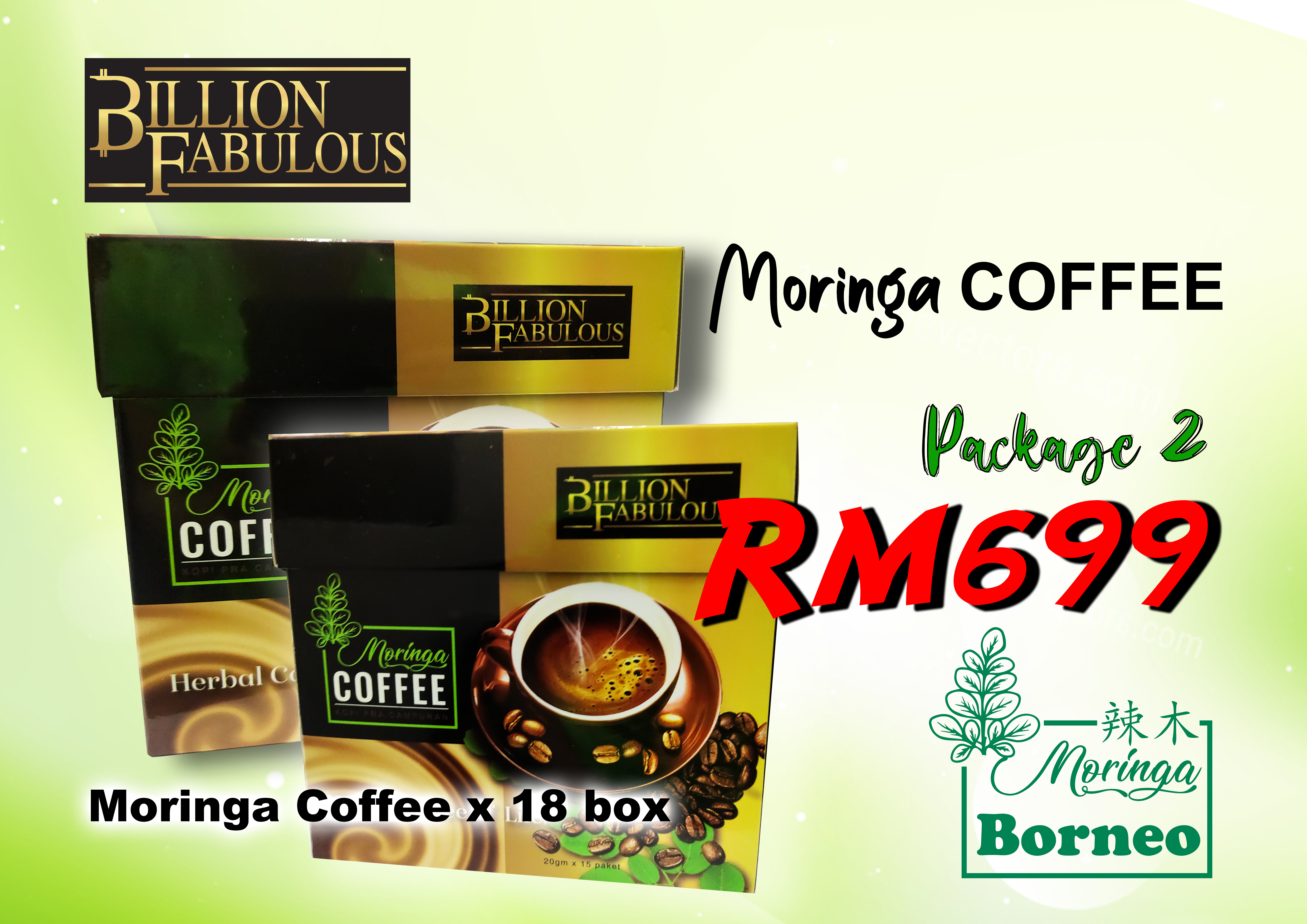 Moringa Coffee (18 boxes)