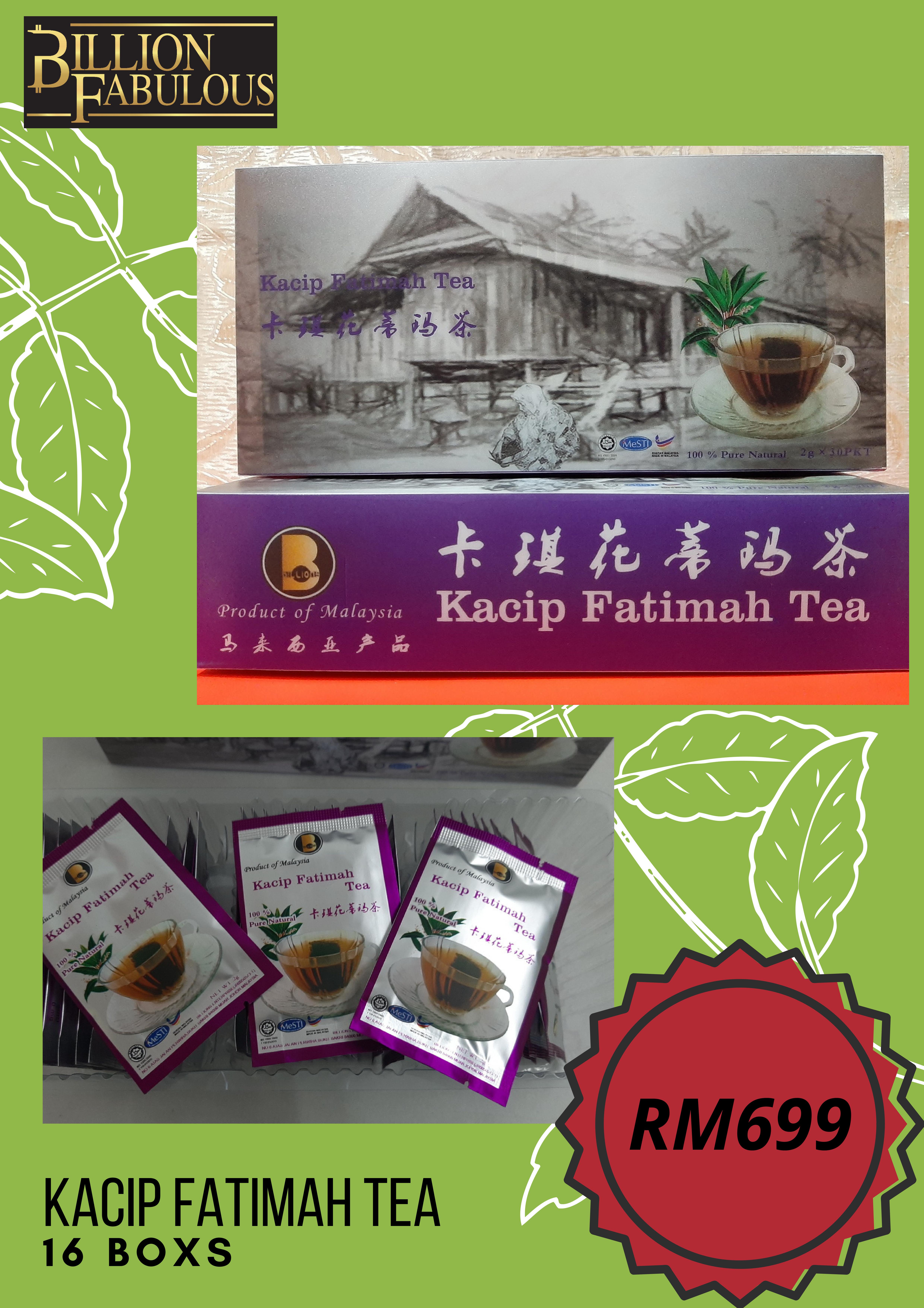 KACIP FATIMAH TEA (16 BOX)